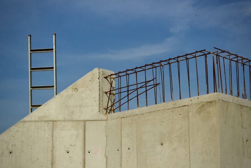 Věnec pod krov s výztuží – Česká Třebová, Bungalov, věnec 46 bm, 4 × Ø12